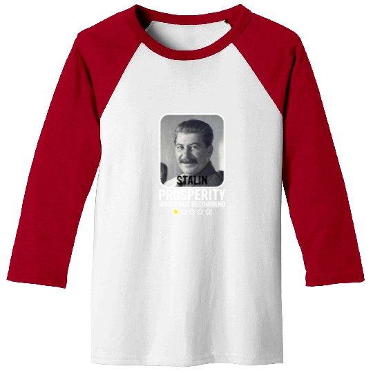 Prosperity Would Not Recommend Anti Communist Baseball Tees