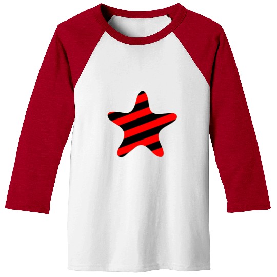 CUTE STARFISH NEON Baseball Tees