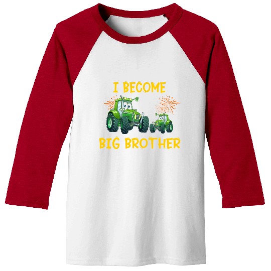 Big brother farmer tractor Baseball Tees