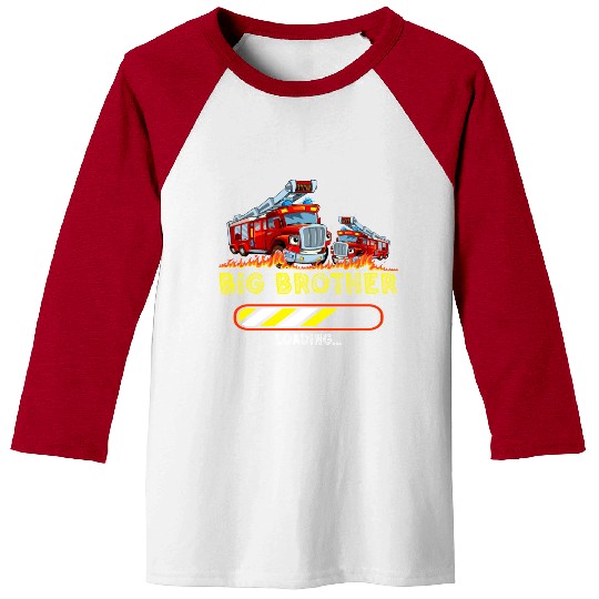 Big brother fire truck fireman 2023 Baseball Tees