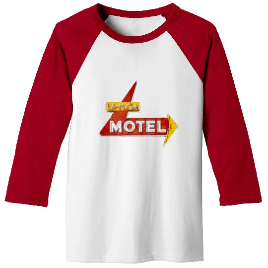 La Mesa Motel Route 66 Santa Rosa New Mexico Baseball Tees