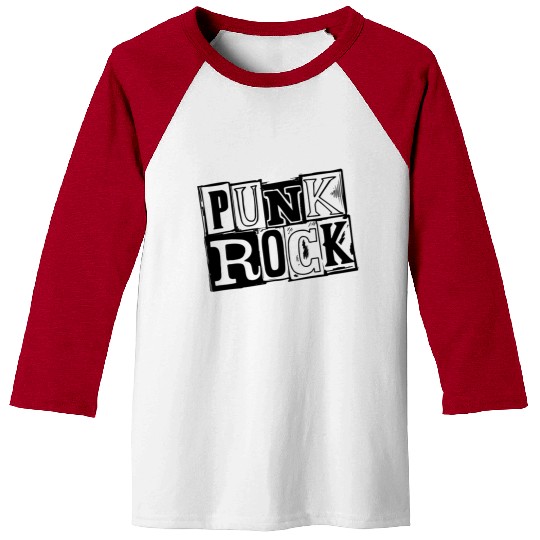 PUNK ROCK Baseball Tees