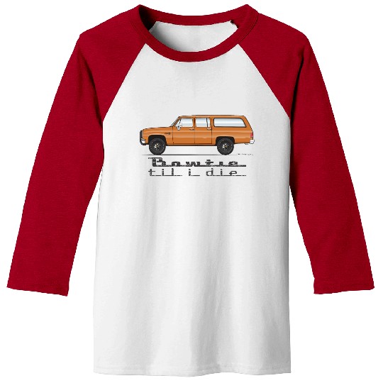 bowtie Burnt Orange Baseball Tees