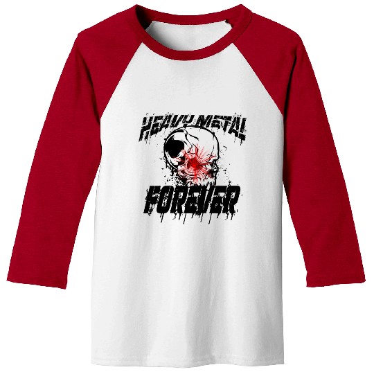 Heavy Metal forever Baseball Tees