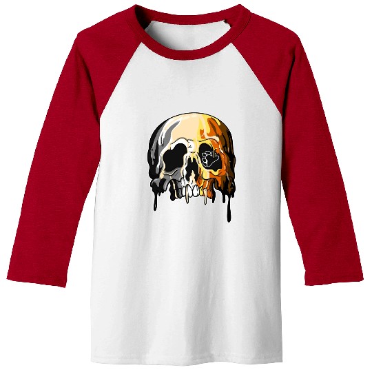 Bear LGBTQ Candle Sugar Skull Gay Pride Baseball Tees