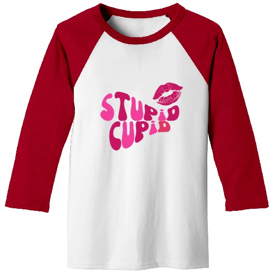stupid cupid Baseball Tees