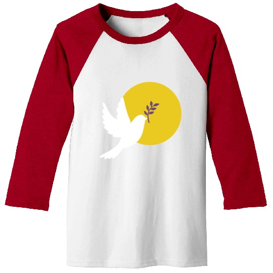 peace dove purple peace Ukraine Baseball Tees