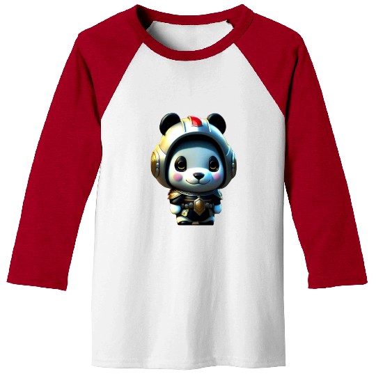 panda Baseball Tees