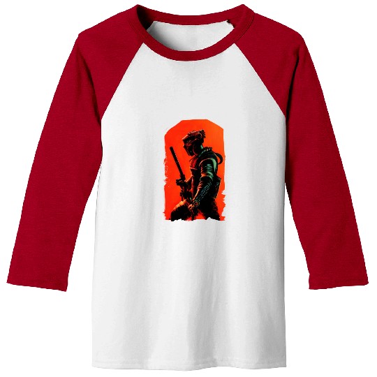 Steampunk Samurai Baseball Tees