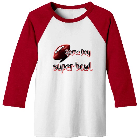 super bowl sunday Baseball Tees