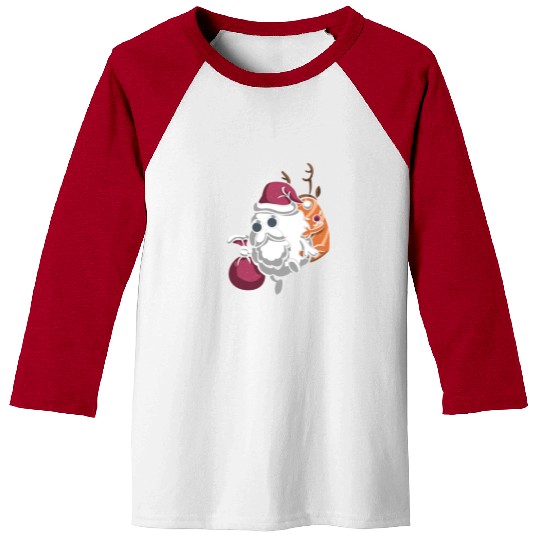Sushi Santa - Christmas Santa Claus Baseball Tees