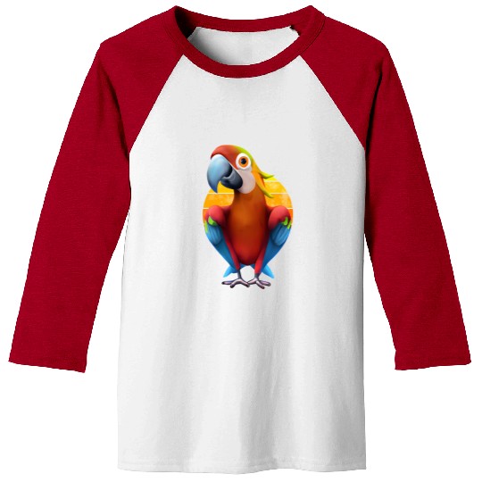 Macaw Baseball Tees