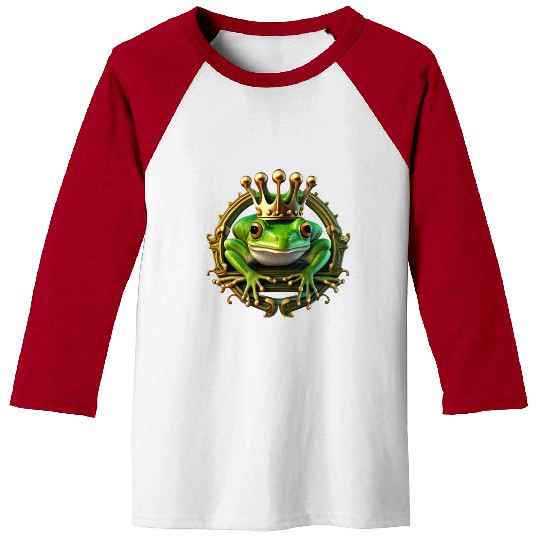 Frog Prince Baseball Tees