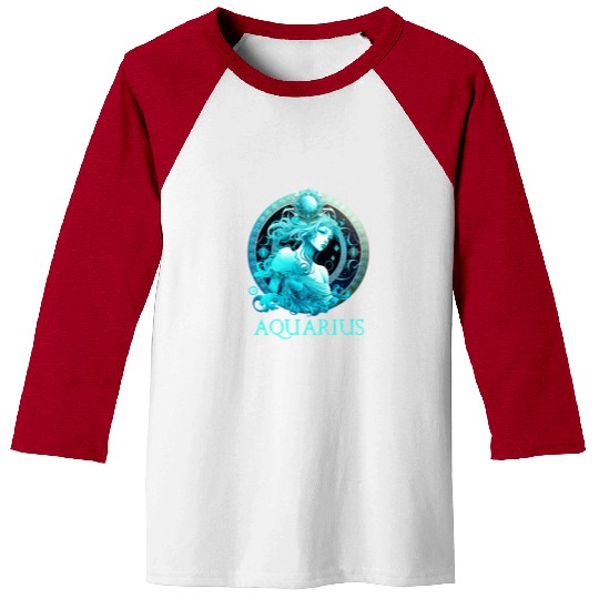 Embrace Your Aquarius Identity: Aquarius Pride Zod Baseball Tees