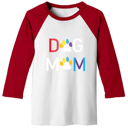 Mog Dog Mom Baseball Tees