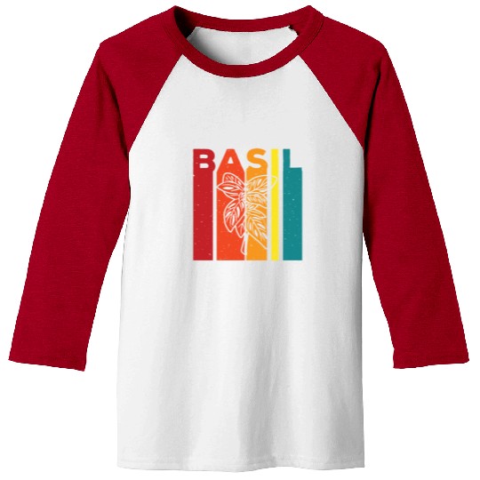 Basil Design Herb Lover Baseball Tees