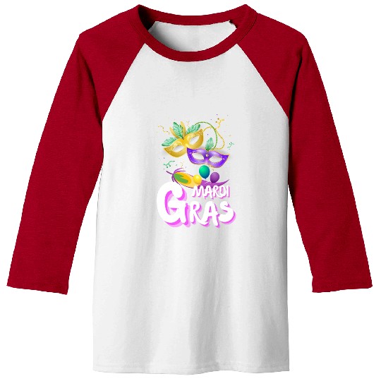 Happy Mardi Gras 2023 Funny Mardi Gras Baseball Tees