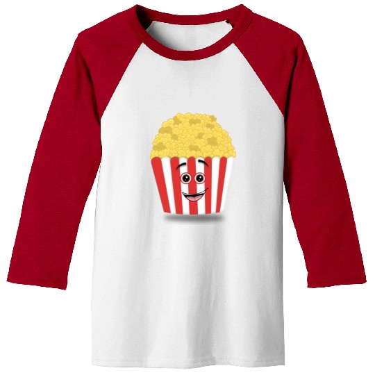 Cinema a cool popcorn Baseball Tees
