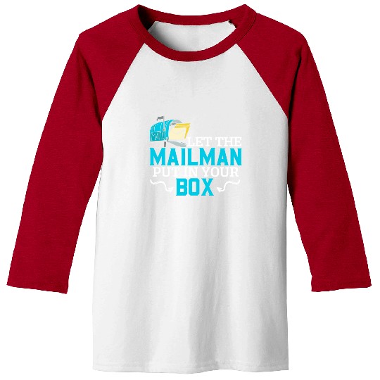 Postal Worker Mailman Delivery Mail Escort Baseball Tees