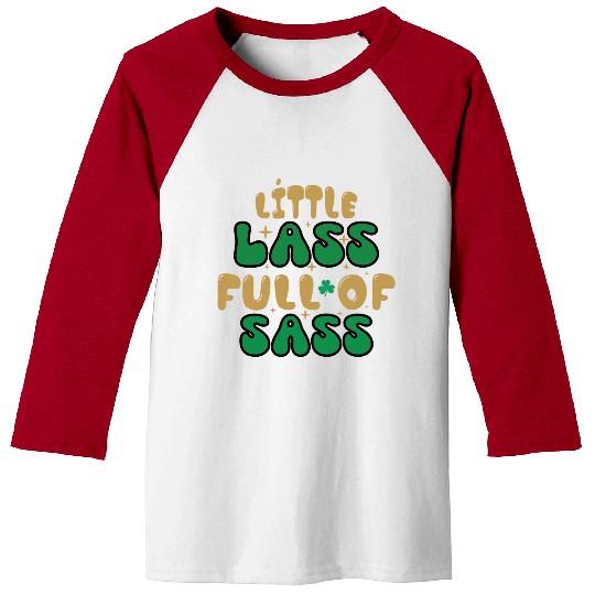 Little Patricks Day Sublimation Baseball Tees