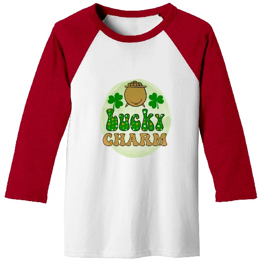 LuckyPatricks Day Sublimation Baseball Tees