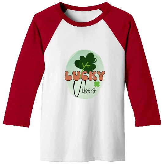 LuckyPatricks Day Sublimation Baseball Tees