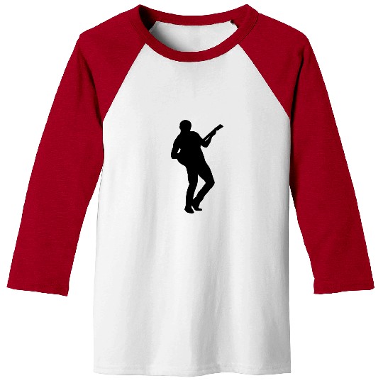 guitar player Baseball Tees
