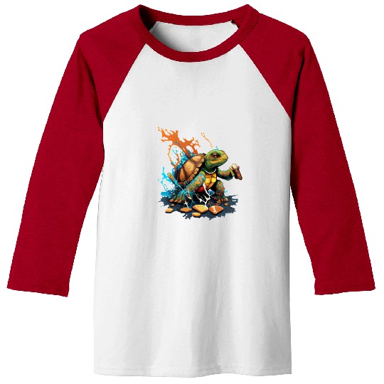 Turtle game ps 5 2 Baseball Tees