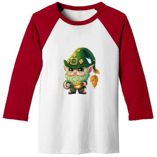 St. Patrick's Day Elf Saint Patricks Day Outfit Baseball Tees