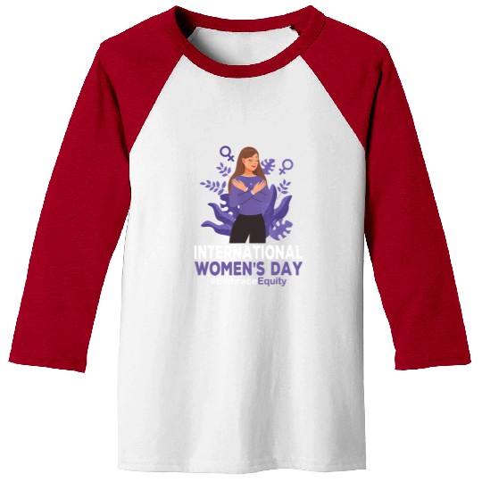 International Women's Day 2023 8 March IWD Embrace Baseball Tees