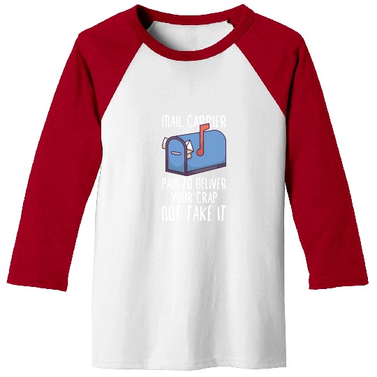 Postal Worker Mail Lady Mail Carrier Postal Baseball Tees
