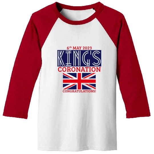 King’s Coronation, 6th May 2023 Congratulations, N Baseball Tees