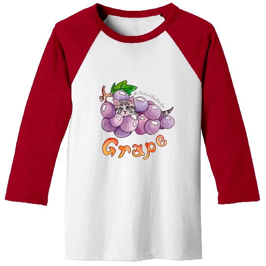 Grape Baseball Tees