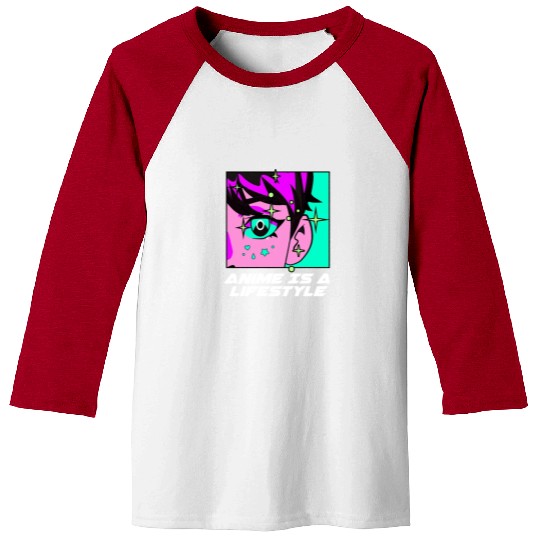 Anime Is a Lifestyle Japanese Kawaii Japan Cute An Baseball Tees