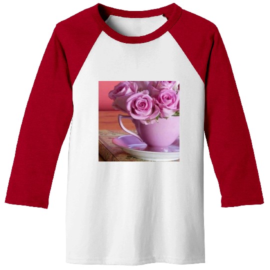 Beautiful Floral print Baseball Tees