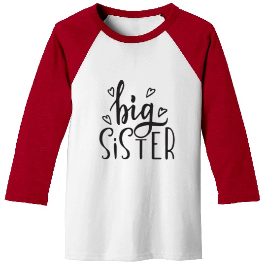 big sister Baseball Tees