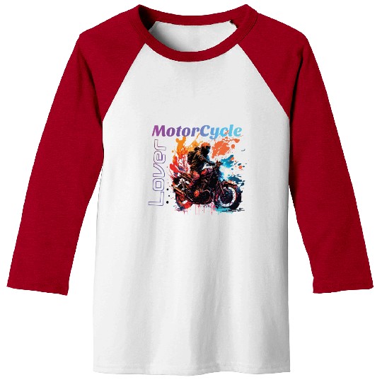 motorcycle lover Baseball Tees