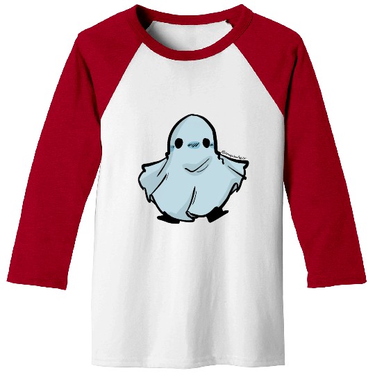 Smol Ghost Baseball Tees