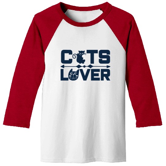 Crazy for Cats: Cute and Casual Cat Lover Top Baseball Tees