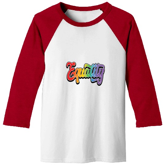 LGBT Pride Rainbow Flag Equality Baseball Tees