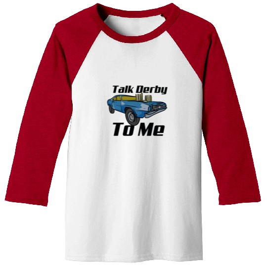 Demolition Derby Car Demo Derby Driver Baseball Tees