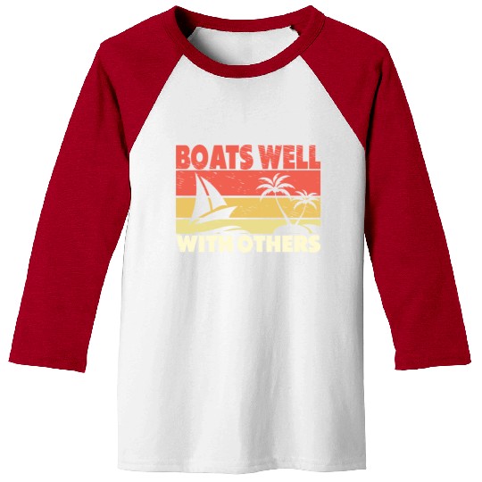 Boating Boat Captains Boating Sailing Cruise Ship Baseball Tees