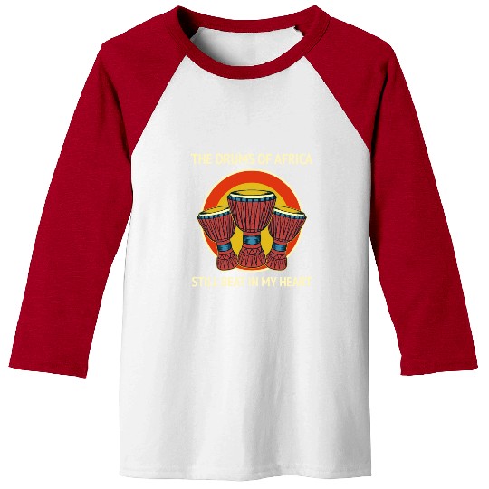 Djembe Player Drummer Music Drum Musician Baseball Tees