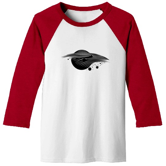 Black Hole Gravity And Event Horizon Baseball Tees