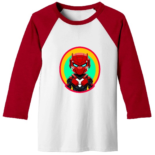 Baby Robot Baseball Tees