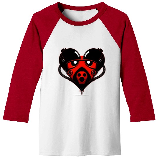 Robot Heart Baseball Tees