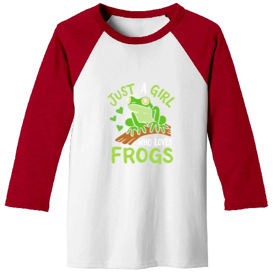 Frog Toad Frog Lover Baseball Tees