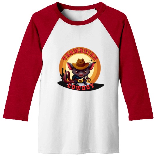 Tasmanian Cowboy Baseball Tees