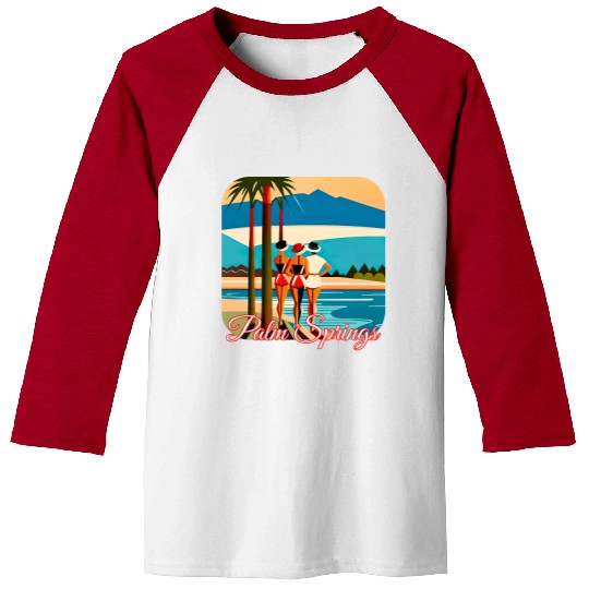 Palm Springs Swim Club Baseball Tees