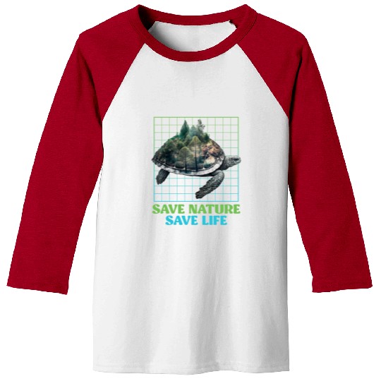 Save Nature protected species Environment Baseball Tees